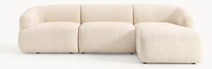 Narożna sofa modułowa Bouclé Sofia (3-osobowa)