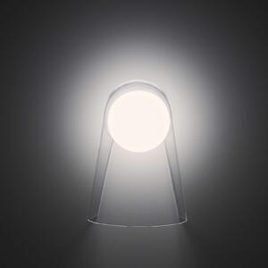 Lampa Ścienna Foscarini, Satellight G9, ściemnialny, transparentny, salon, szkło, design