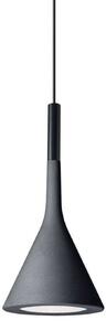 Lampa Wisząca Foscarini, czarny, salon, beton