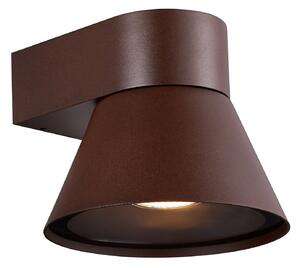 Zewnętrzna Lampa Nordlux, Kyklop Cone, brąz rdzawy, metal, nowoczesny