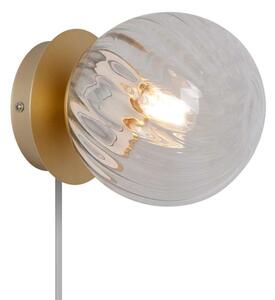 Lampa Ścienna Nordlux, transparentny, salon, szkło