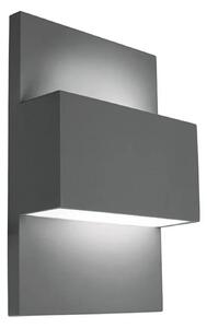 Zewnętrzna Lampa Norlys, szary, taras, aluminium
