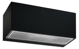 Asker Big Up/Down LED Zewnętrzna Lampa Ścienna Czarna