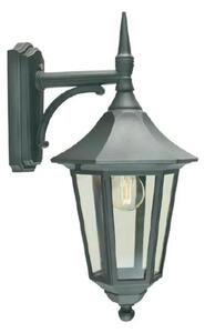 Modena Down Zewnętrzna Lampa Ścienna Mały Czarna