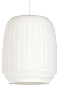 Lampa Wisząca Northern, Tradition tall, ściemnialny, biały, salon, tkanina | tekstylia, design