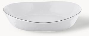Ręcznie wykonana misa z porcelany Salt, 2 szt