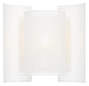 Lampa Ścienna Northern, Butterfly perforated, ściemnialny, biały, salon, metal, design