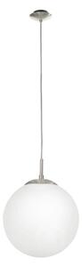 Eglo EGLO 85262 - Żyrandol na lince RONDO 1xE27/60W/230V śr. 25 cm biały EG85262
