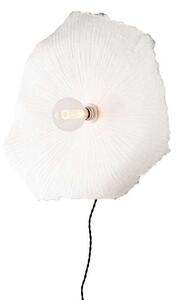 Lampa Ścienna Globen Lighting, biały, salon, papier | karton