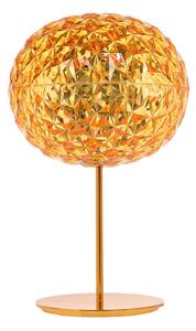 Lampa Stołowa Kartell, Planet, ściemnialny, żółty, salon, tworzywo sztuczne, design