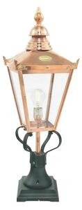 Zewnętrzna Lampa Norlys, miedziany, taras, aluminium
