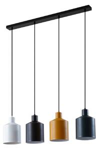 Lampa Wisząca Lindby, Tirane, ściemnialny, wielokolorowy, salon, metal, nowoczesny