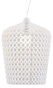 Lampa Wisząca Kartell, Kabuki, biały, salon, tworzywo sztuczne, design