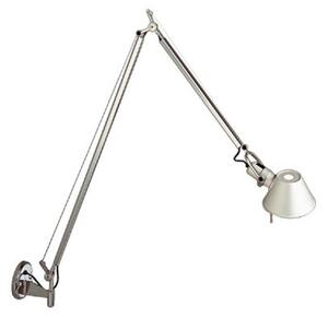 Lampa Ścienna Artemide, ściemnialny, metaliczny, gabinet | pracownia, aluminium, design