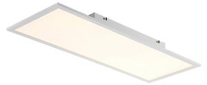 Lampa Sufitowa Lindby, Quais, biały, kuchnia, aluminium, nowoczesny