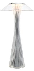 Lampa Stołowa Kartell, Space, metaliczny, salon, tworzywo sztuczne, design