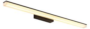 Lampa Ścienna Lucande, Lisana, czarny, łazienka, metal, nowoczesny