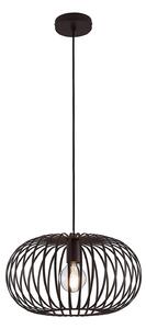 Lampa Wisząca Lindby, Nahele, ściemnialny, brąz rdzawy, salon, metal, vintage