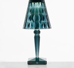Lampa Stołowa Kartell, Big Battery, niebieski, salon, tworzywo sztuczne, design