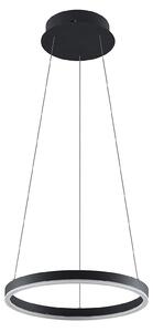 Lampa Wisząca Arcchio, Albiona, ściemnialny, czarny, kuchnia, metal, nowoczesny