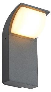 Zewnętrzna Lampa Lucande, Tinna, czarny, balkon, aluminium, nowoczesny