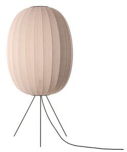 Knit-Wit 65 Wysoka Oval Lampa Podłogowa Medium Sand Stone