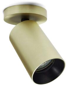 Lampa Sufitowa ANTIDARK, złoty | mosiężny, salon, aluminium
