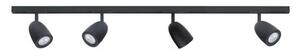 Designline Bell Kit 4 Lampa Sufitowa 2m Czarna