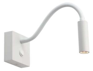 Lampa Ścienna ANTIDARK, biały, salon, aluminium