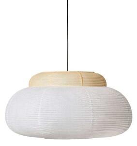 Lampa Wisząca Made By Hand, żółty, jadalnia, papier | karton