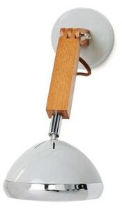 Lampa Ścienna MR. WATTSON, szary, salon, metal
