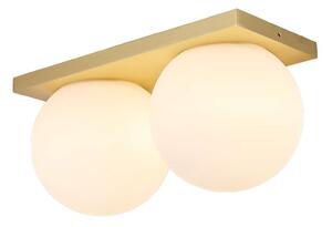 Lampa Sufitowa ANTIDARK, ściemnialny, biały, salon, szkło