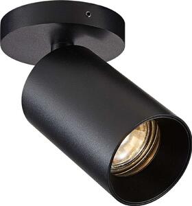Lampa Sufitowa ANTIDARK, czarny, salon, aluminium
