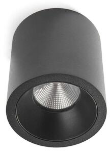 Lampa Sufitowa ANTIDARK, ściemnialny, czarny, salon, aluminium