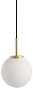 Lampa Wisząca ANTIDARK, ściemnialny, biały, salon, szkło