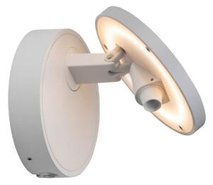 Lampa Ścienna ANTIDARK, ściemnialny, biały, sypialnia, aluminium