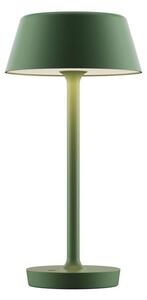Lampa Stołowa ANTIDARK, ściemnialny, zielony, salon, aluminium