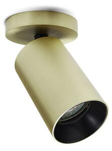 Lampa Sufitowa ANTIDARK, złoty | mosiężny, salon, aluminium