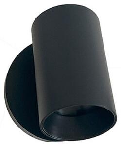 Lampa Ścienna ANTIDARK, czarny, salon, aluminium
