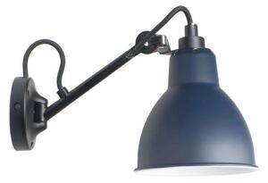 Lampa Ścienna Lampe Gras, niebieski, salon, metal