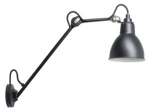Lampa Ścienna Lampe Gras, czarny, salon, metal