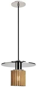 Lampa Wisząca DCW, złoty | mosiężny, salon, aluminium