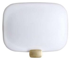 Lampa Ścienna DCW, ściemnialny, złoty | mosiężny, przedpokój, szkło