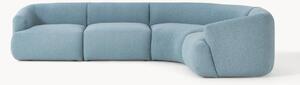 Narożna sofa modułowa Bouclé Sofia (4-osobowa)