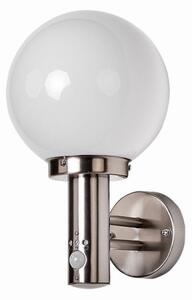 Zewnętrzna Lampa Lindby, Nada, metaliczny, balkon, szkło, nowoczesny