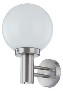 Zewnętrzna Lampa Lindby, Nada, metaliczny, balkon, szkło, nowoczesny
