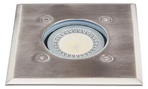 Zewnętrzna Lampa Lindby, Insa, ściemnialny, metaliczny, taras, stal szlachetna, nowoczesny