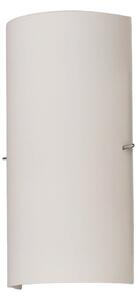 Lampa Ścienna Lucande, Sidra, ściemnialny, biały, salon, szkło, nowoczesny