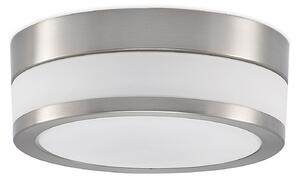 Lampa Sufitowa Lindby, Flavi, ściemnialny, metaliczny, łazienka, metal, nowoczesny