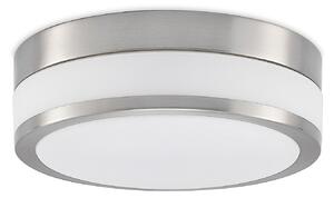 Lampa Sufitowa Lindby, Flavi, ściemnialny, metaliczny, łazienka, metal, nowoczesny